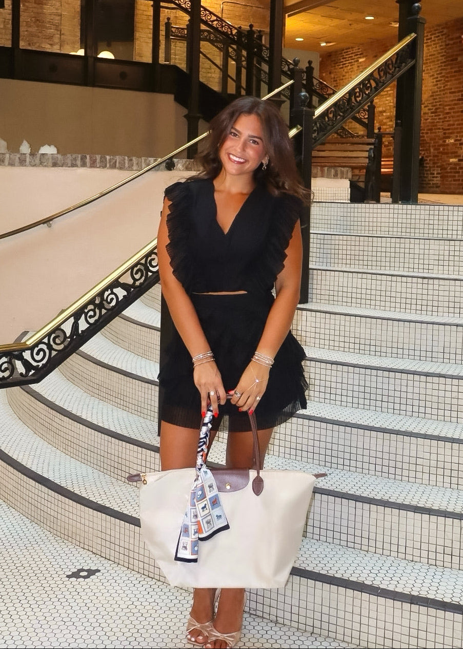 The Belle Tote - Cream