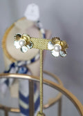Zoe - Gold/Pearl Earring