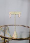 Everly - Pearl Oval Hoops