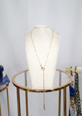 Harper - Horsebit Y Necklace