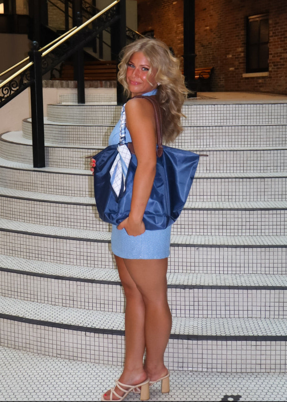 The Belle Tote - Navy