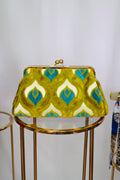 Jackie Petite - Turquoise/Chartreuse