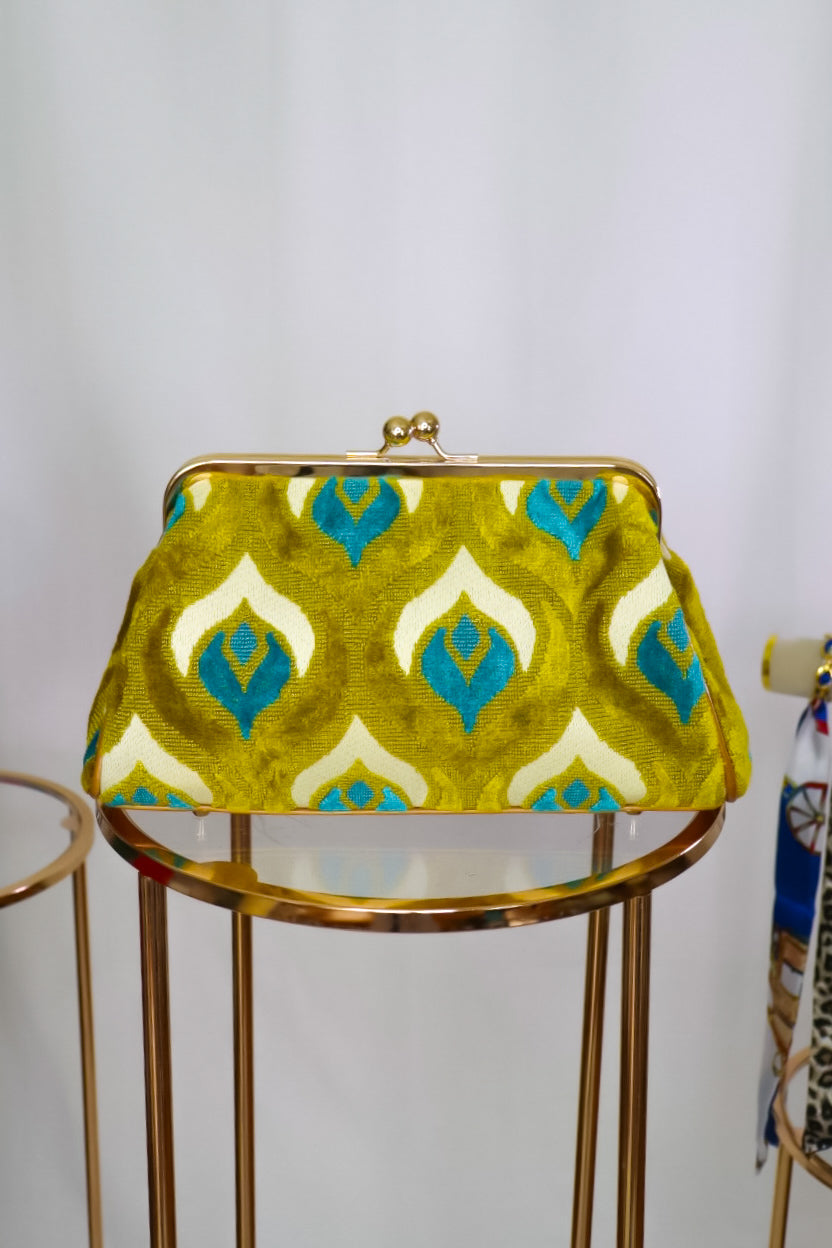Jackie Petite - Turquoise/Chartreuse