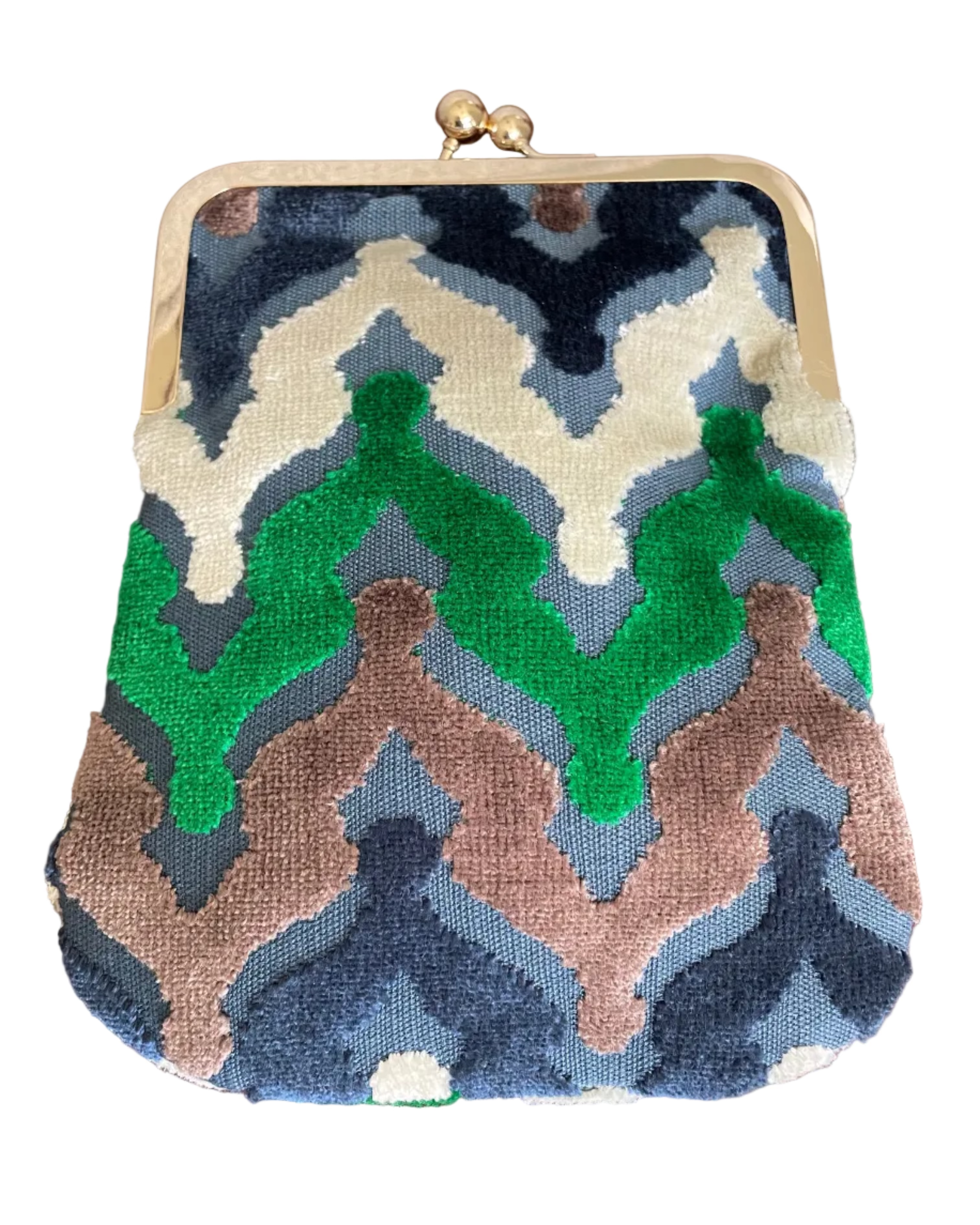 Lala - Navy/Green/Brown