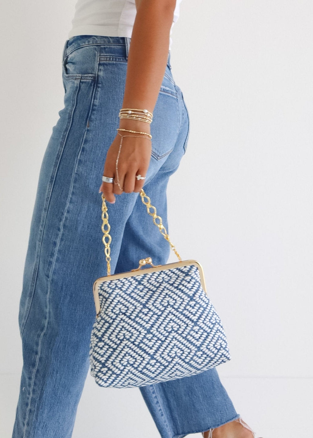 Coco - Blue/White