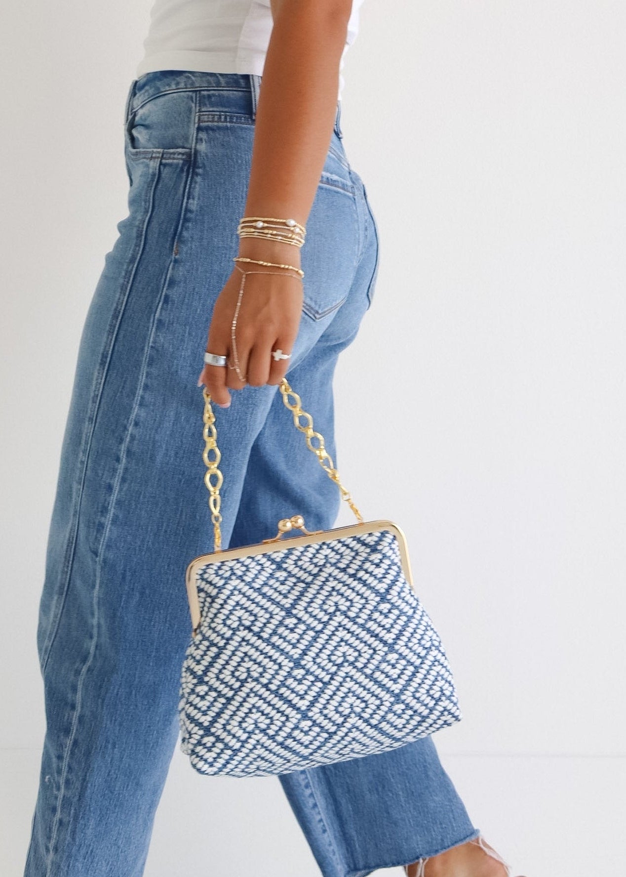 Coco - Blue/White