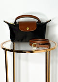 Mini Vinyl Purse - Black