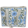 Mini Quilted Bag - Sage/Blue