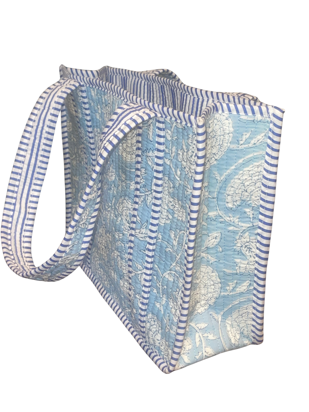 Mini Quilted Bag - Sky Blue