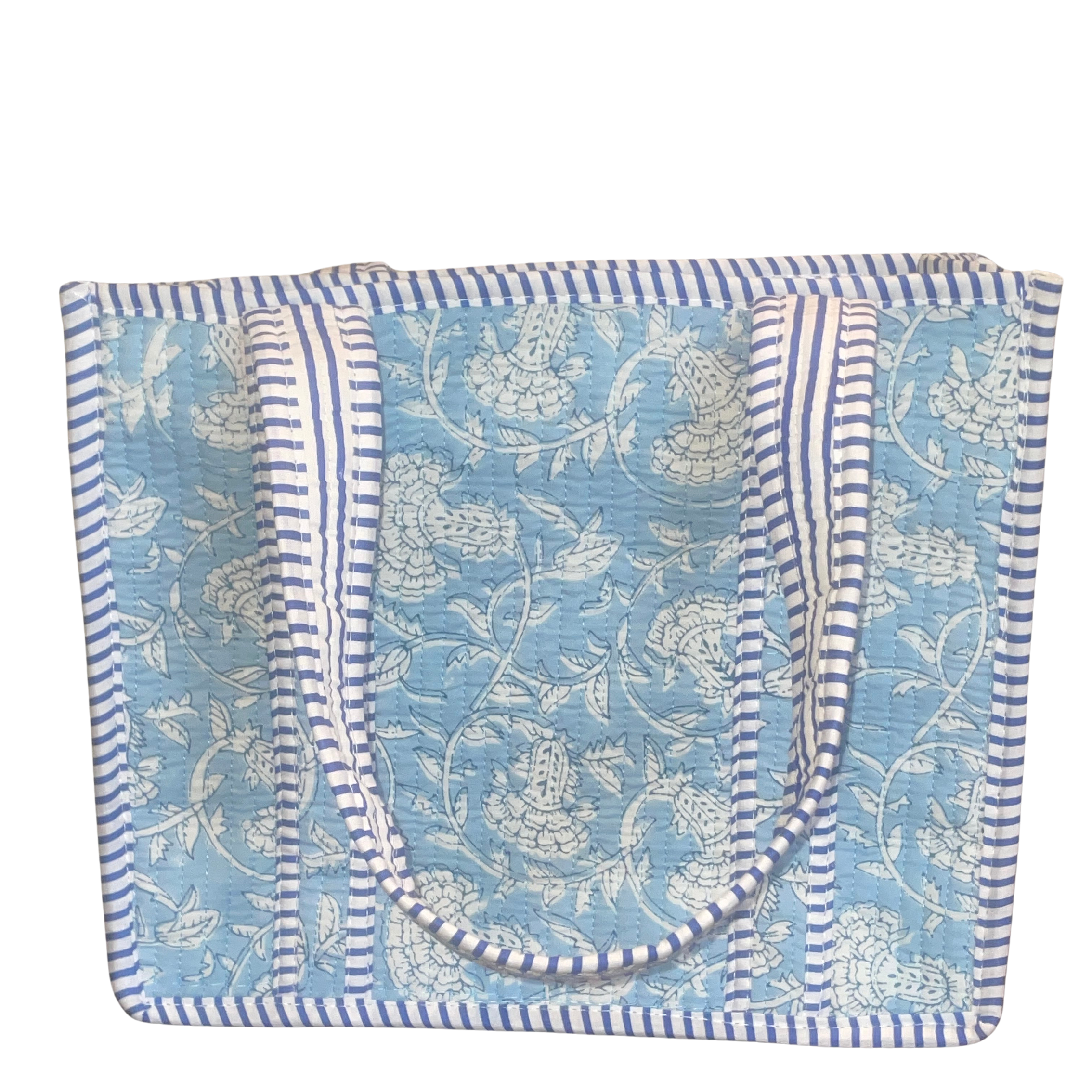 Mini Quilted Bag - Sky Blue
