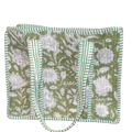 Mini Quilted Bag - Green