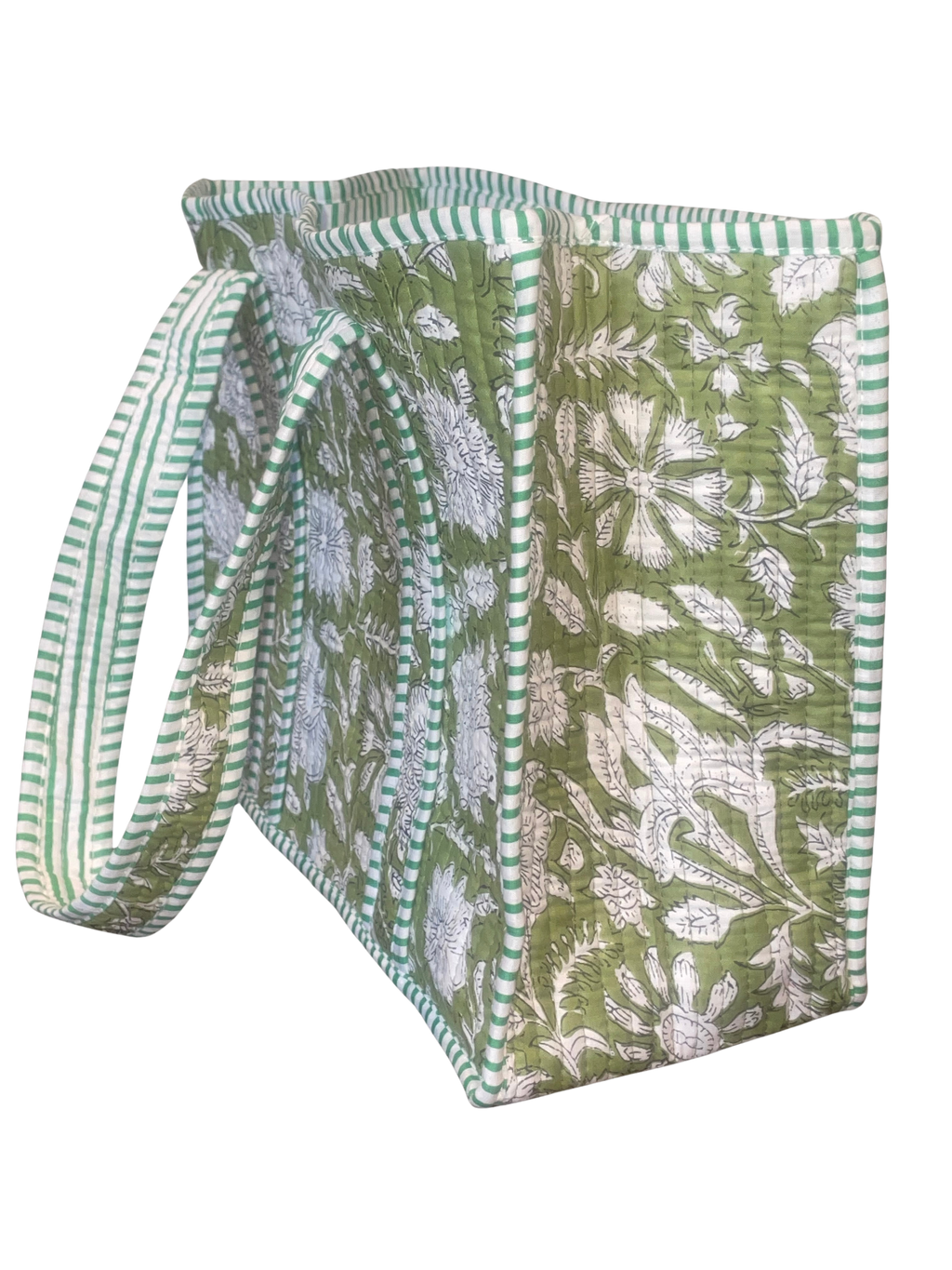 Mini Quilted Bag - Green